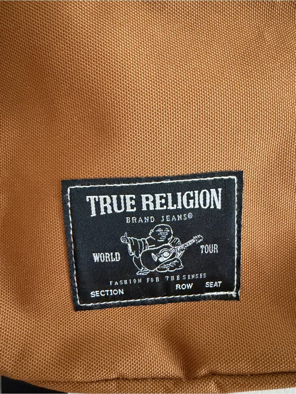 NWOT True Religion Crossbody Bag Yeta Tan Brown Belt bag Backpack